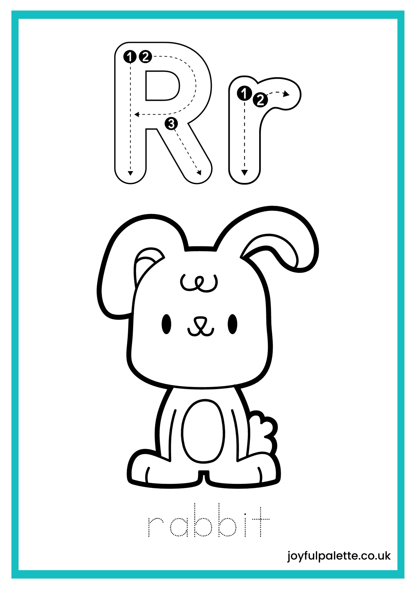 R is for Rabbit