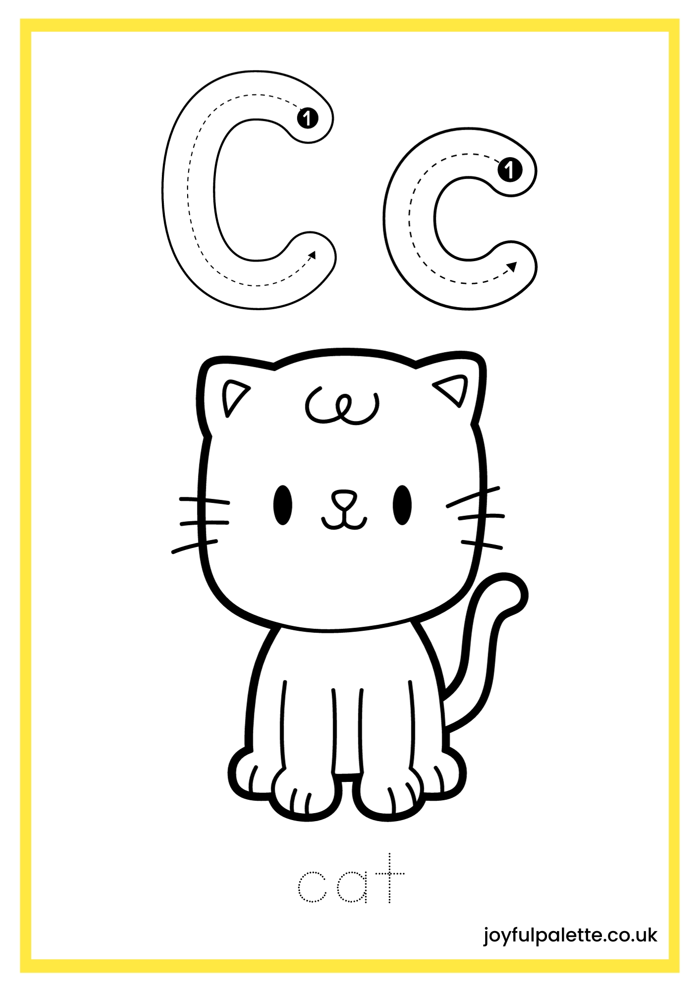 Free Printable Alphabet Tracing and Coloring Pages