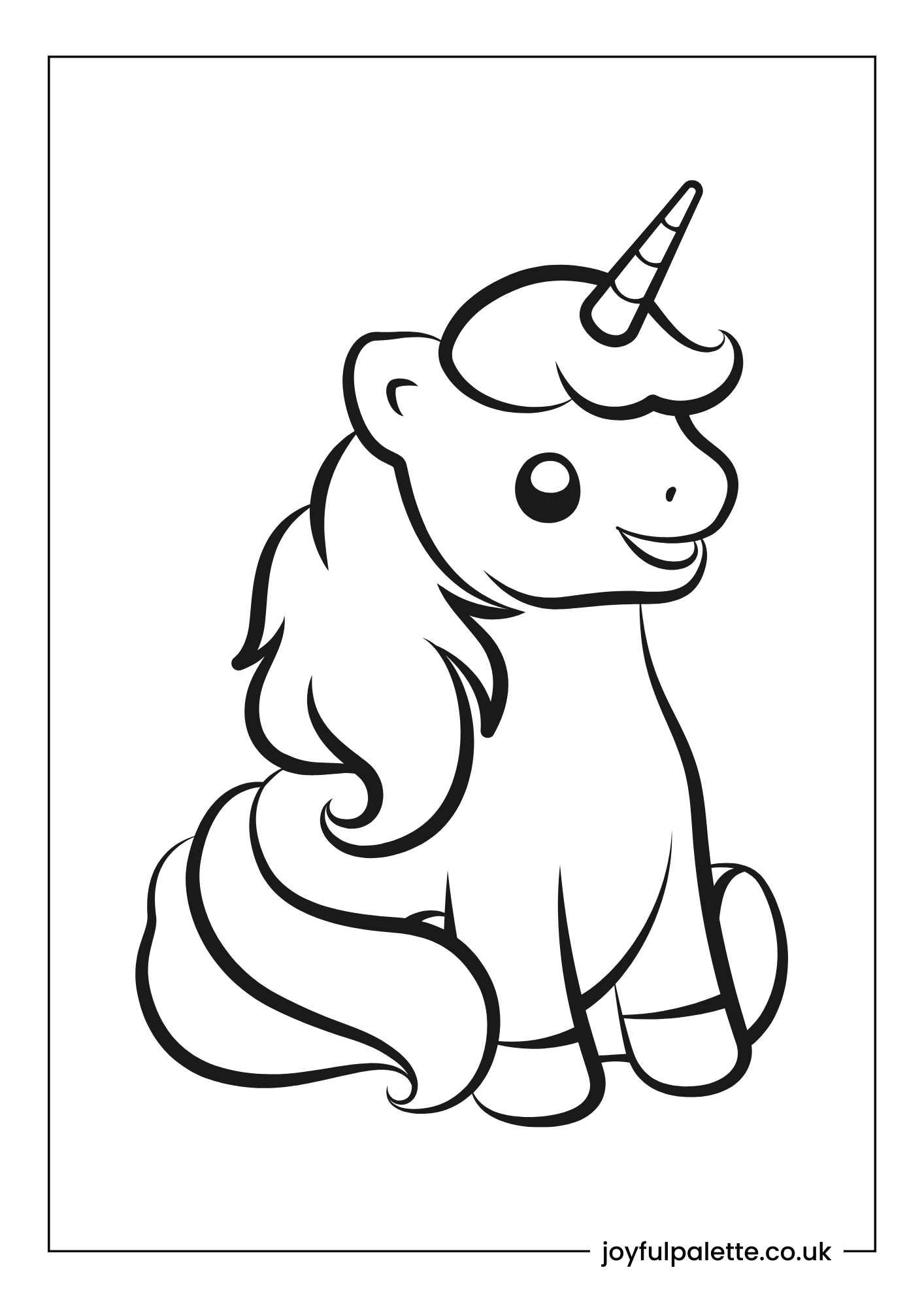 unicorn coloring pages printable free