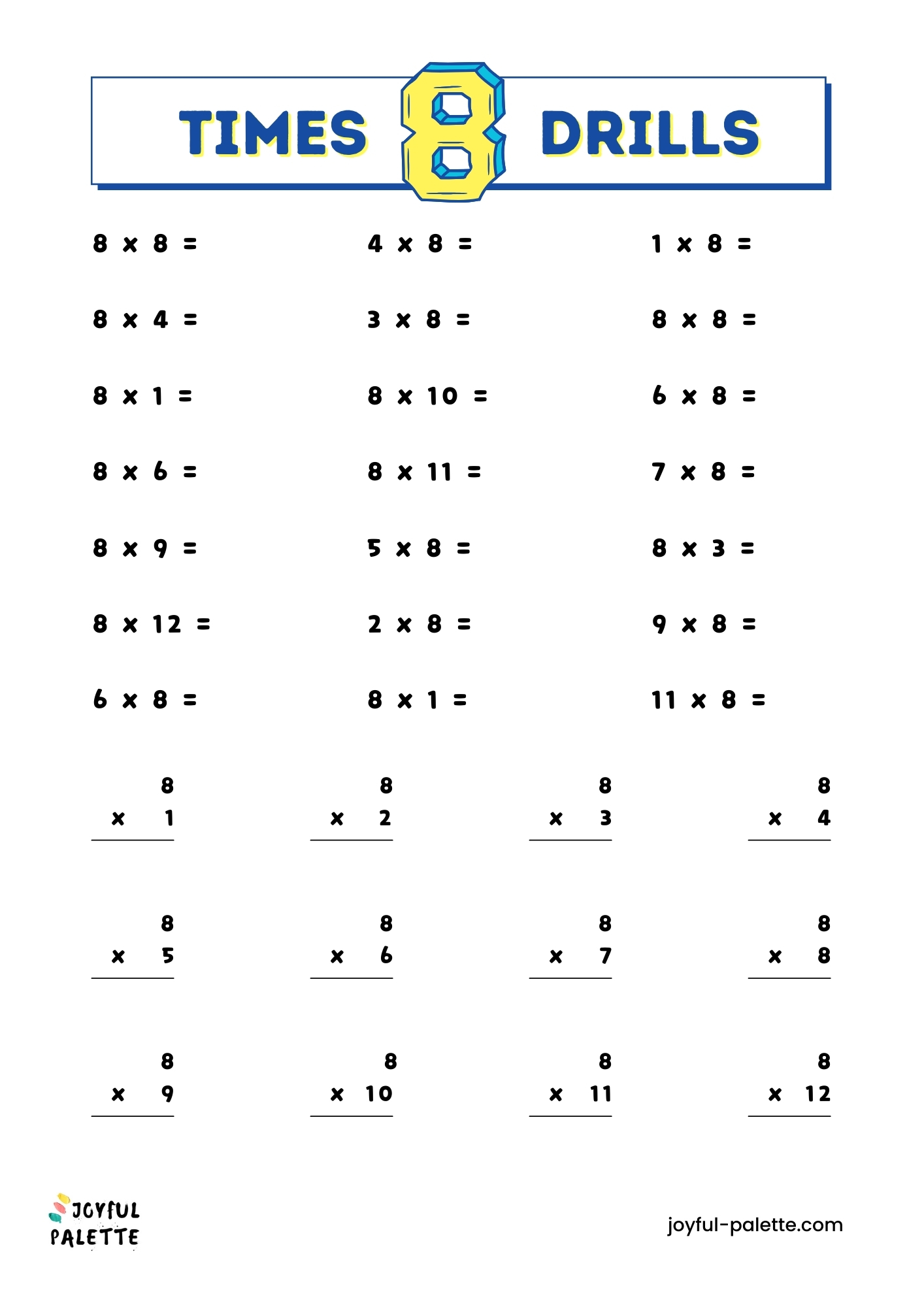 math multiplication sheet	