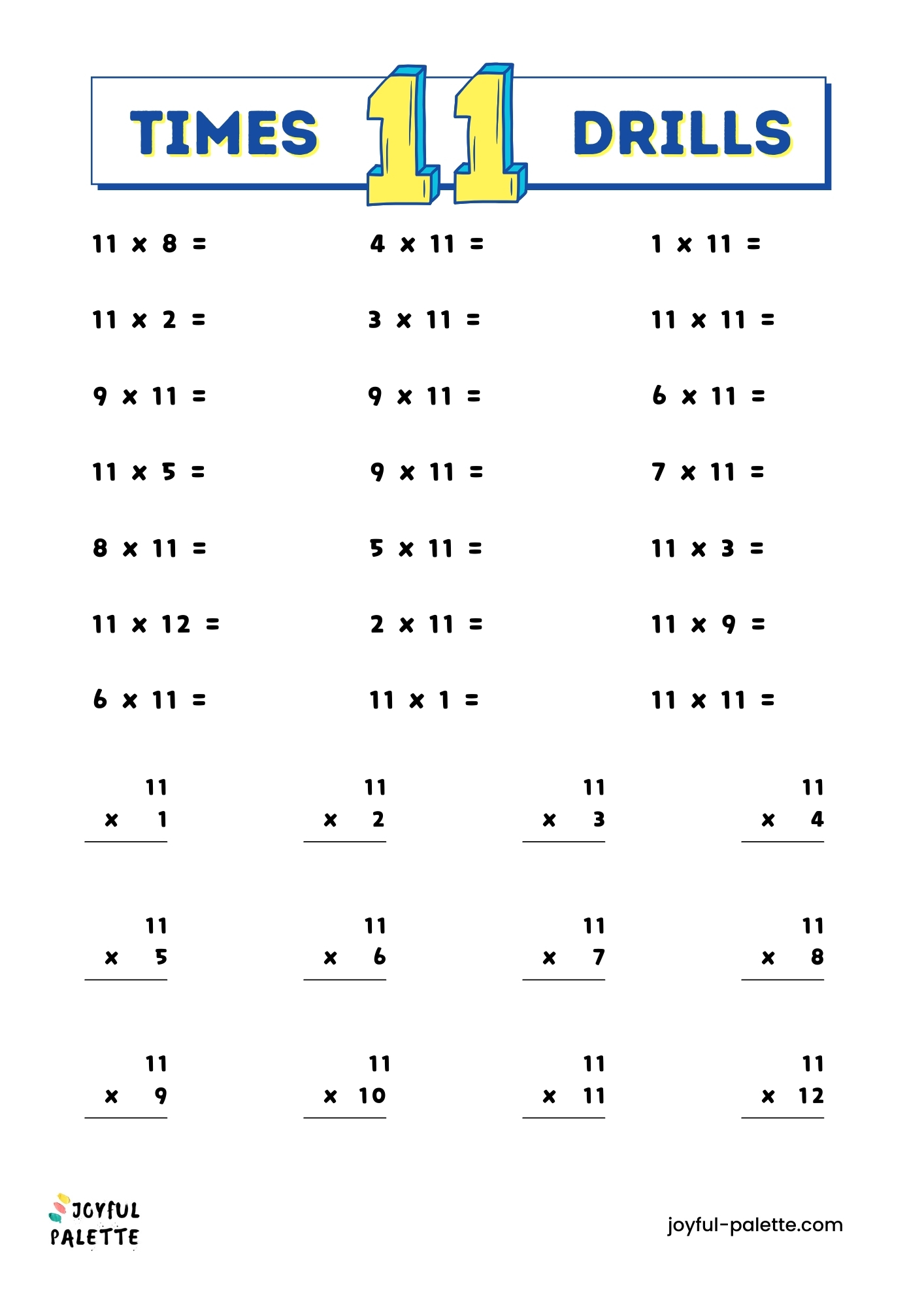 free multiplication fact worksheets	