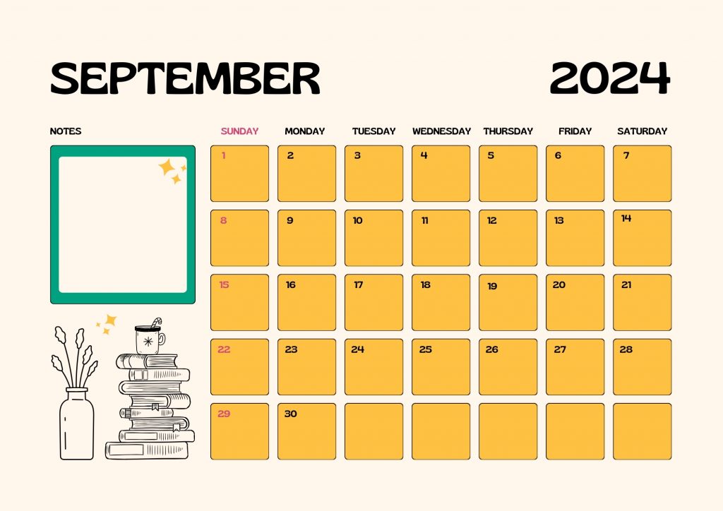 september calendar