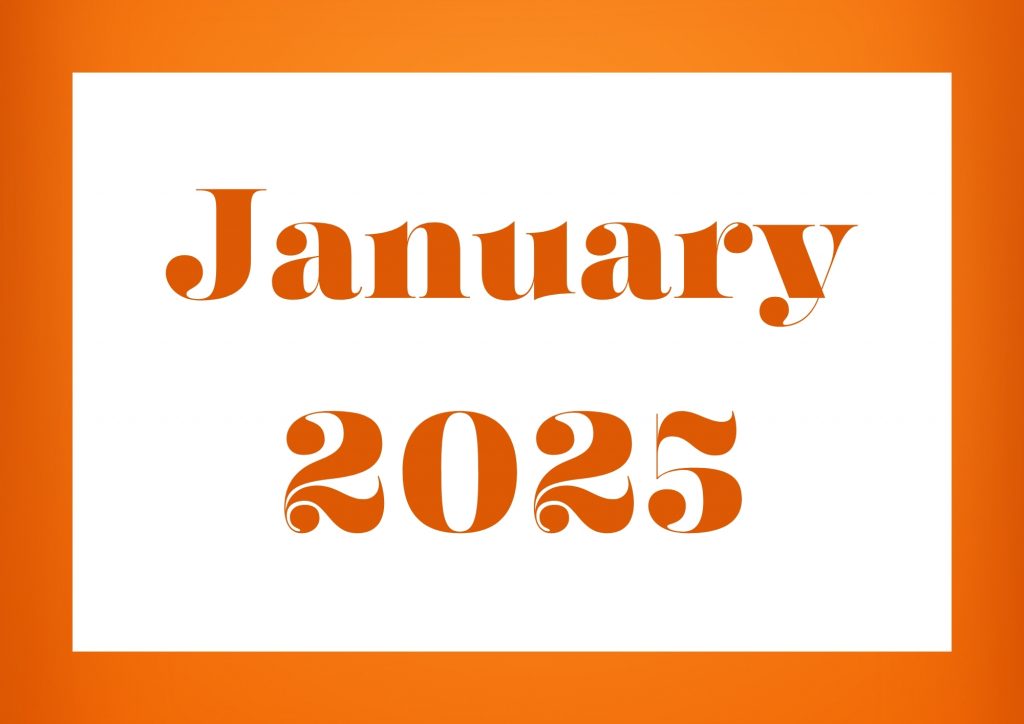 January 2025 Calendar